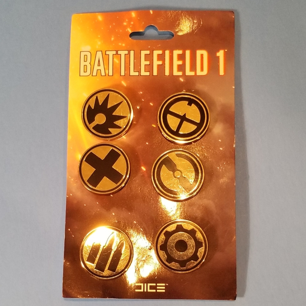 Battlefield 1 collectible hat pins